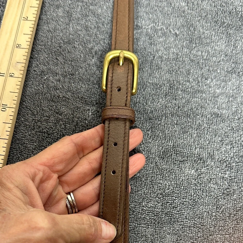 Coach Brown Leather Crossbody Bag 9790 - Picture 9 of 16